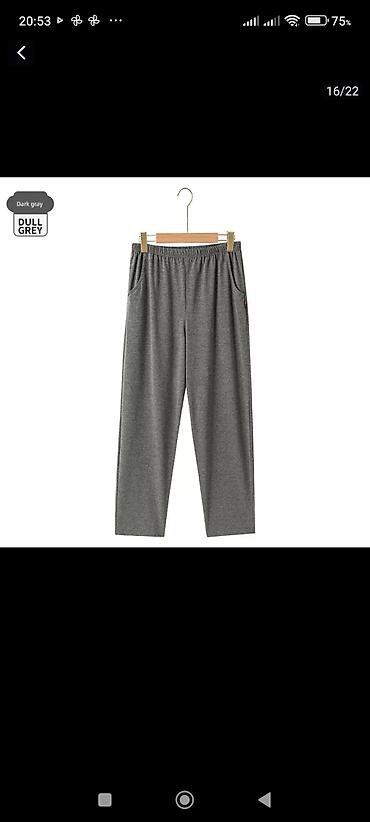 Домашняя одежда: Домашние брюки (пижамные) свободного кроя - Модели с принтами: клетка — 6