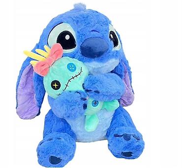 oyuncaq kuklalar: Məhsul: Stitch plyuş oyuncağı – qucağında Scrump kuklası ilə Təsvir — 2