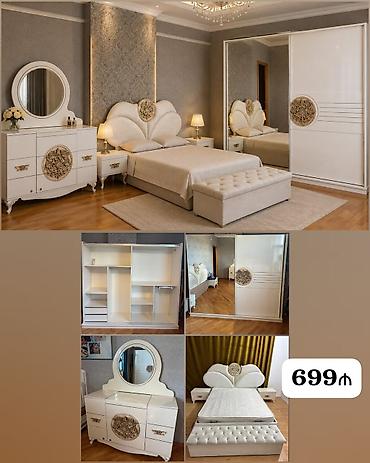 Digər mebel: F99Yataq dəsti satılır 699₼. Türkiyə istehsalıdır. Maşın — 1