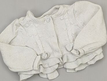 rajstopy niemowlece biale: Cardigan, 9-12 months, condition - Good