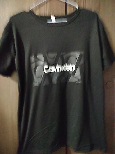рубашки мужской: Мужская футболка, M, Calvin Klein, Новый, цвет - Черный, Самовывоз — 1