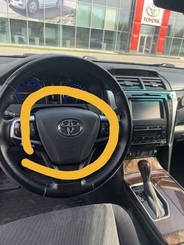 Передние фары: Подушка безопасности Toyota 2016 г., Б/у, Оригинал