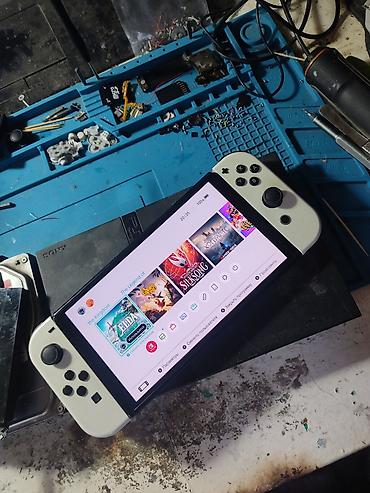 switch oled: Nintendo Switch oled чипованная (прошитая) встроенная память — 2