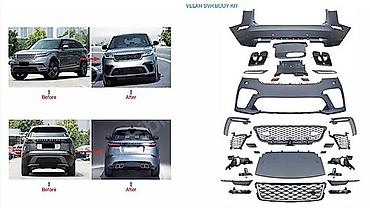 Другие кузовные детали: Məhsul: Range Rover Velar üçün SVR Body Kit (tam kuzov dəsti) Təsvir — 2