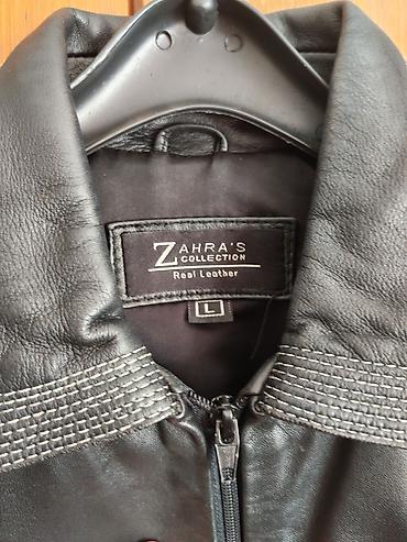 prada ceger: Ženska kožna jakna – Zahra’s Collection, veličina L - Materijal — 3