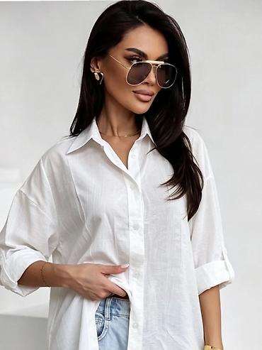 Košulje: ✅Ženska košulja – oversized kroj sa dugmadima
✅1950 din — 3