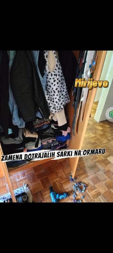 Usluge u domaćinstvu: Popravka vrata na ormarima i ostalim stvarima stelovanje i zamena — 3