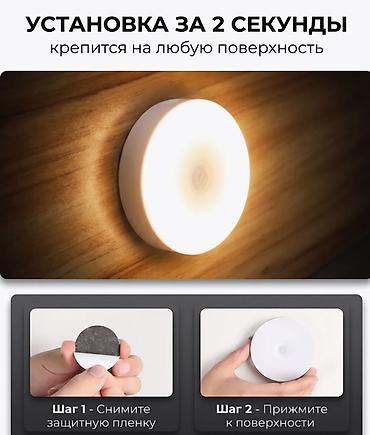 mini projector: Беспроводной светильник с датчиком движения (ночник) - Тип — 5
