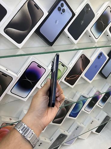 i̇phone pro: IPhone 15 Pro, Blue Titanium, Zəmanət, Kredit, Simsiz şarj — 4