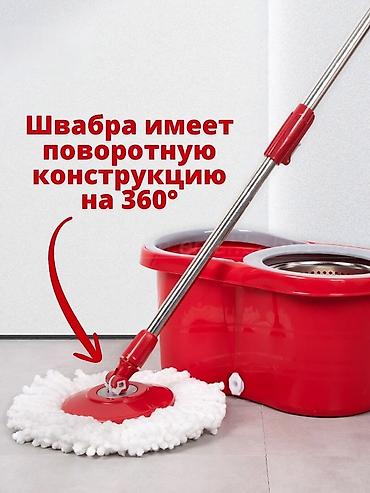 Хозтовары: Швабра с ведром и системой отжима — идеальная чистота без лишних — 2