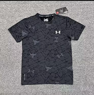 pull and: Мужская футболка, L, Under Armour, Новый, цвет - Черный, Платная доставка — 1