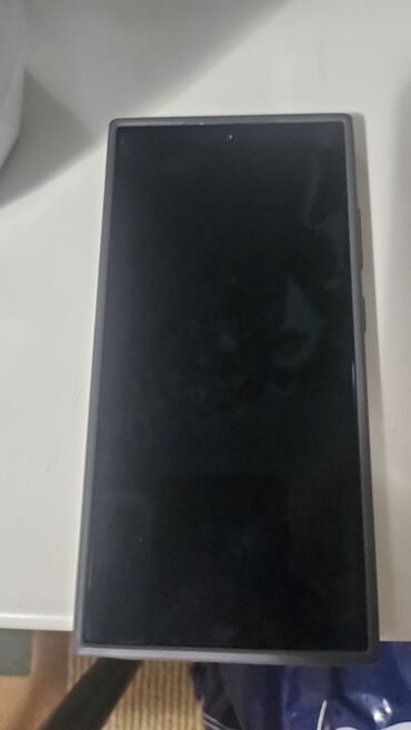 бу ноутбук бишкек: Samsung Galaxy S24 Ultra, Колдонулган, 256 ГБ, түсү - Кара, 1 SIM, eSIM