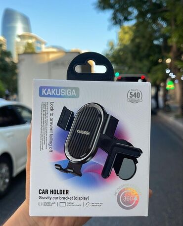 baseus w04 qiymeti: Avtomobil üçün telefon tutacaqları – müxtəlif modellər 1) KAKUSIGA