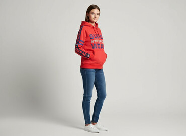 bluza wiedźmin reserved: Superdry, Bluza z kapturem damska, rozmiar S