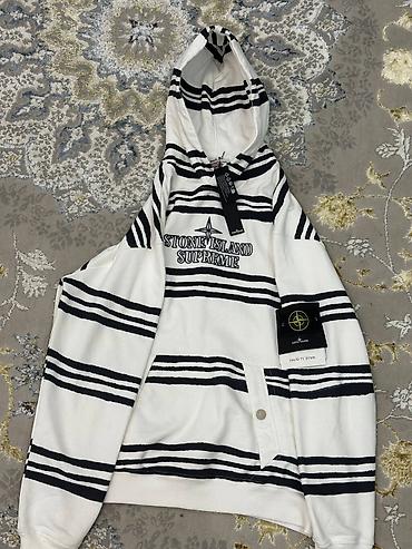 Толстовки: Мужская толстовка, XL, Supreme, Новый, цвет - Белый, Платная доставка — 1