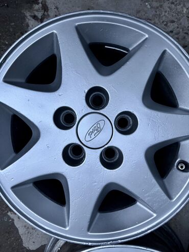Диски: Литые Диски R 15 Комплект, отверстий - 5, Б/у — 2