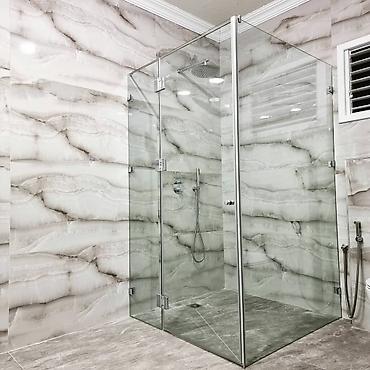 Душевые перегородки и ограждения: Душевые перегородки из стекла на заказ | Душевые кабины | Бишкек — 8