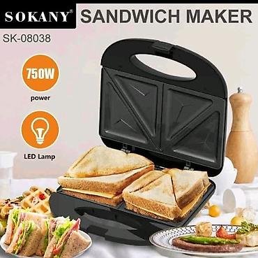 nutribullet posuda: SOKANY SK-08038 aparat za sendviče. Snaga: 750W LED lampa indikator — 1