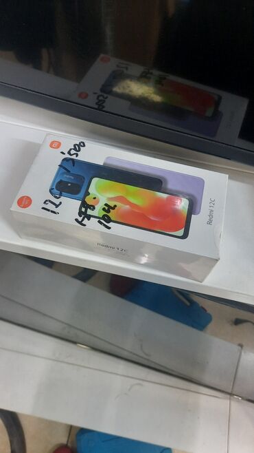 телефоны редми 10с: Xiaomi, Redmi 12C, Новый, 128 ГБ, цвет - Синий, 2 SIM