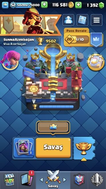 yopmail clash of clans hesapları: Clash Royale.Bağlantılar təmiz,Hesabın tək sahibiyəm.60 emoji 9 evrim
