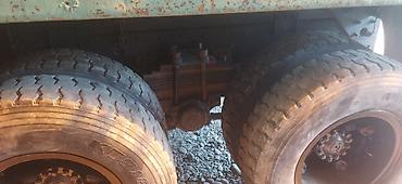 евро тонник: КамАЗ самосвал, зеленый, 6x4/6x6 грузовой автомобиль с откидывающимся — 3