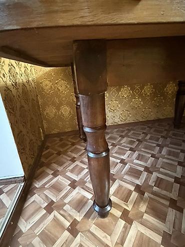 стол в гостиной со стульями: Обеденная группа для большой гостиной Настоящий орех 7 стульев в — 4
