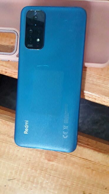 Redmi: Redmi, Redmi Note 11, Б/у, 64 ГБ, цвет - Синий, 2 SIM