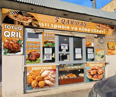 Hazır biznes: Arenda 1 ci ayı 1200 2 ci aydan 1500 aylıq gwliri temiz 4000 Yeri