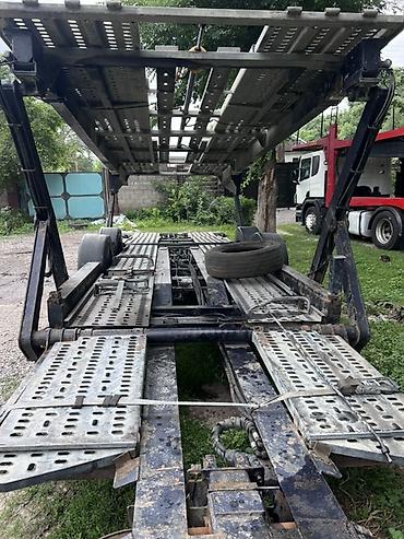 Транспорт: Разбор либо полностью Автовоз-прицеп (низкорамная платформа для — 6