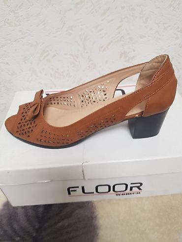 foot patch: Туфли, 37, Новый, цвет - Коричневый, Самовывоз — 1