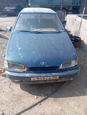 запчасти на митсубиси лансер 9: Автомобиль ВАЗ-2109 синего цвета, представленный в кузове хэтчбек