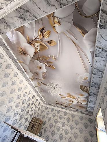 Натяжной потолок: Натяжной потолок Глянцевое, Матовое, 3D потолки Гарантия, Бесплатная консультация, Бесплатный замер — 18