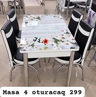 🇹🇷Turkiye istehsali. ✅Metbex masa desti Masa 4 oturacaq Masa