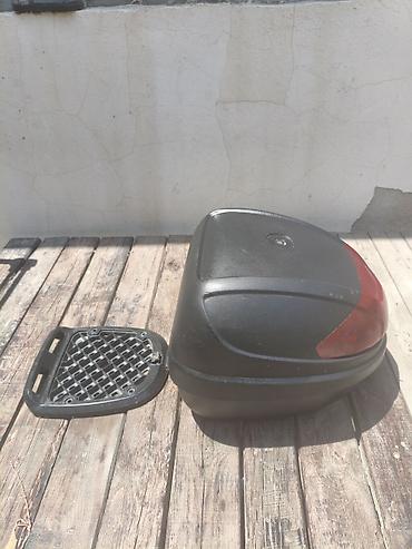 motor atv: Moto baqaj, normal veziyyetdedir, altdigida var ve knopka ile bagaji — 6