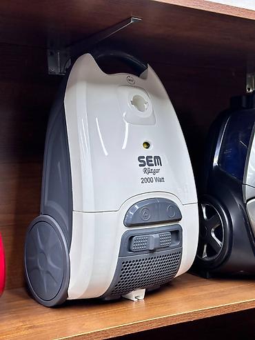 турецкие пылесосы: Пылесос SEM Rüzgar 2000 Watt - Мощность: 2000 Вт — высокая сила — 1