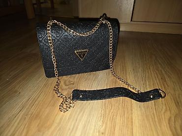 Modni rančevi: GUESS LOUISS VUITTON MICHAEL KORS. Elegantne damske torbe – crna — 18