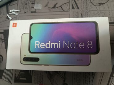 Redmi: Xiaomi Redmi Note 8 – mavi rəng. Heç bir problem yoxdur. Telefon ideal