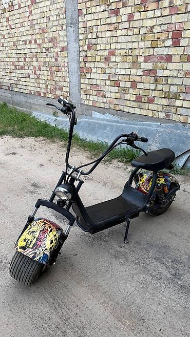 Скутеры: Электроскутер Citycoco (чоппер-стиль) - Широкие фэт-шины для — 4