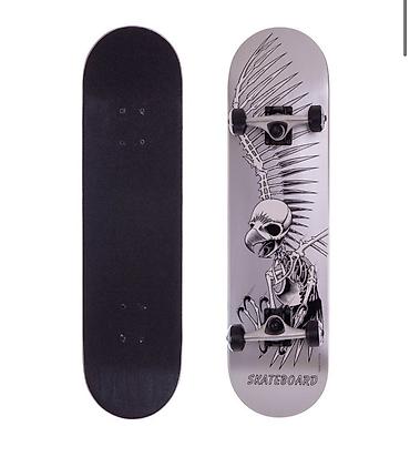 Skateboard – tam komplekt - Taxta: klassik iki tərəfli konkav forma