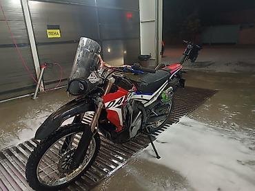 Эндуро-туристический мотоцикл Lifan KPT/CRF-стиля (наклейки Dakar) at lalafo.kg — 3 Эндуро-туристический мотоцикл Lifan KPT/CRF-стиля (наклейки Dakar) — 3