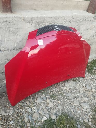 крышка багажника на демио: Капот Mazda 2006 г., Б/у, цвет - Красный, Оригинал