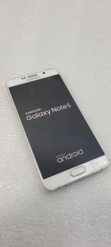 Samsung: Samsung Galaxy Note 5, Б/у, 32 ГБ, цвет - Белый — 2