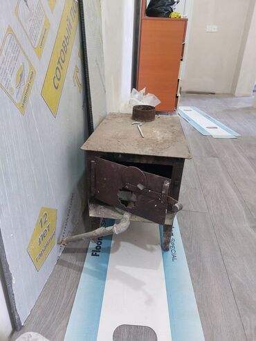 буржуйка для дома: Peçi, İşlənmiş, yanacaq - Odun, Ünvandan götürmə