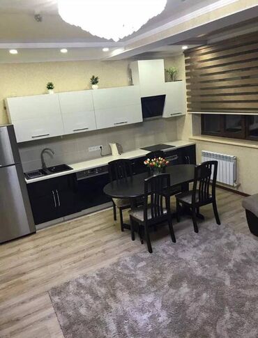 kyrgyz: 3 комнаты, Агентство недвижимости, Без подселения, С мебелью полностью