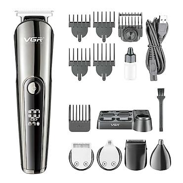 hesab satış: VGR V 107 - 5in1 trimmer dəsti / Shaver / 600mah / İPX6 / LED Displey — 3