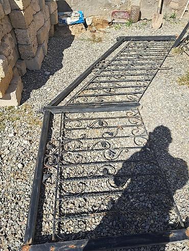 Həyət darvazaları: Pəncərə raşotkası və pilləkən raşotkası satılır,dəyərindən çox ucuz — 8