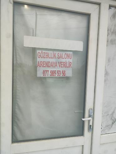 Услуги: Gozellik salonu arendaya verilir
boş obyekt təzə təmir olunub — 1