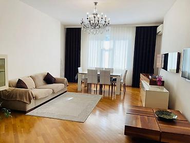3 otaqlı: İcarəyə verilir 3 otaqlı yeni tikili 118 m², Şah İsmayıl Xətai m — 3