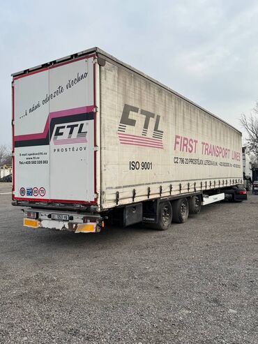 Прицепы и полуприцепы: Прицеп, Krone, Тентованный, от 12 т, Б/у — 4