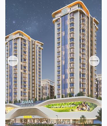 67: 2 комнаты, 67 м², Азия Молл Элитка, 5 этаж, ПСО (под самоотделку) — 2